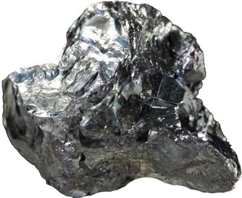 Silvery element .